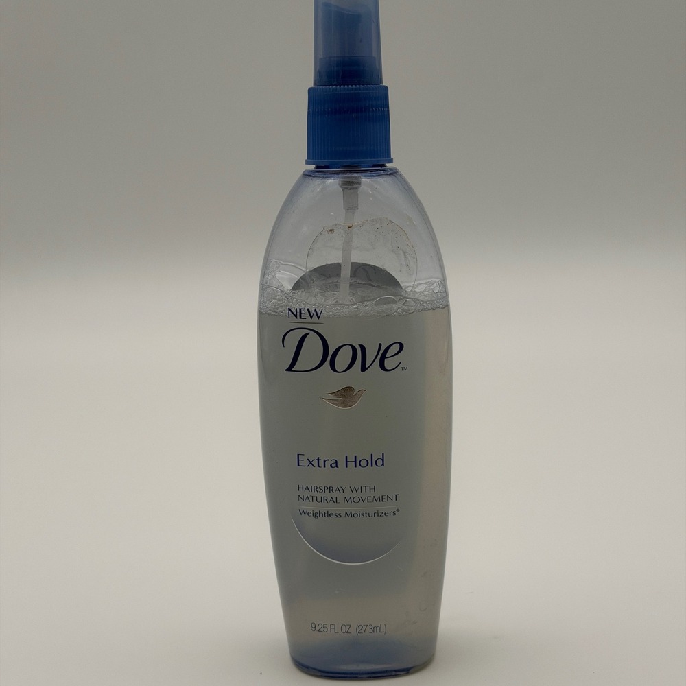 Dove Extra Hold Hairspray Weightless Moisturizers Pump Spray 9.25 fl oz 273ml